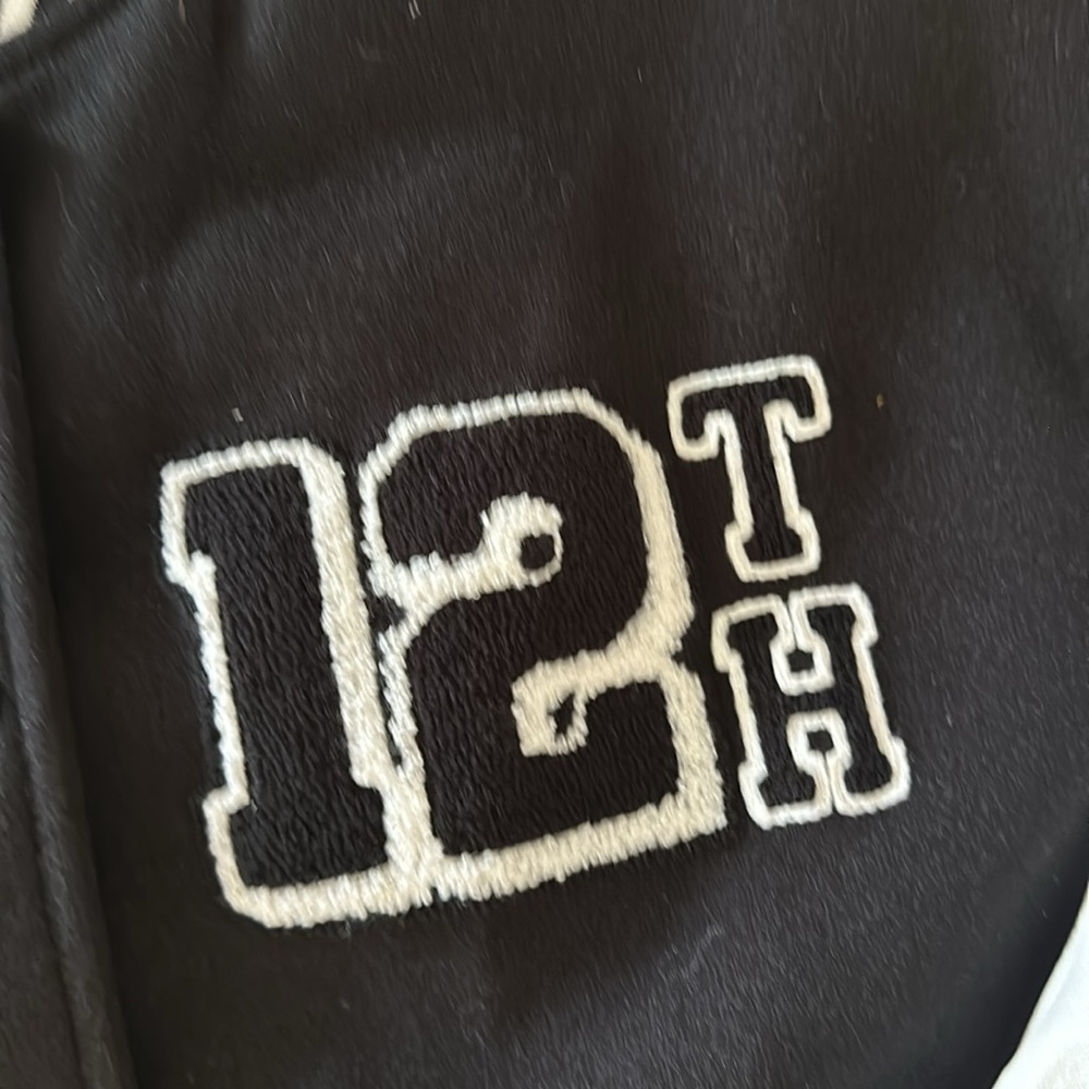 Letterman Jacket. Oversized. Size Small Never Worn - image 3